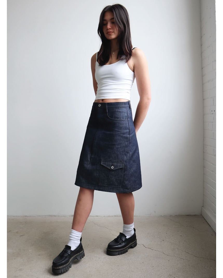 Denim Skirt Spring Collection