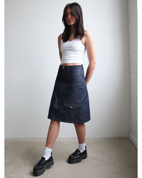Denim Skirt