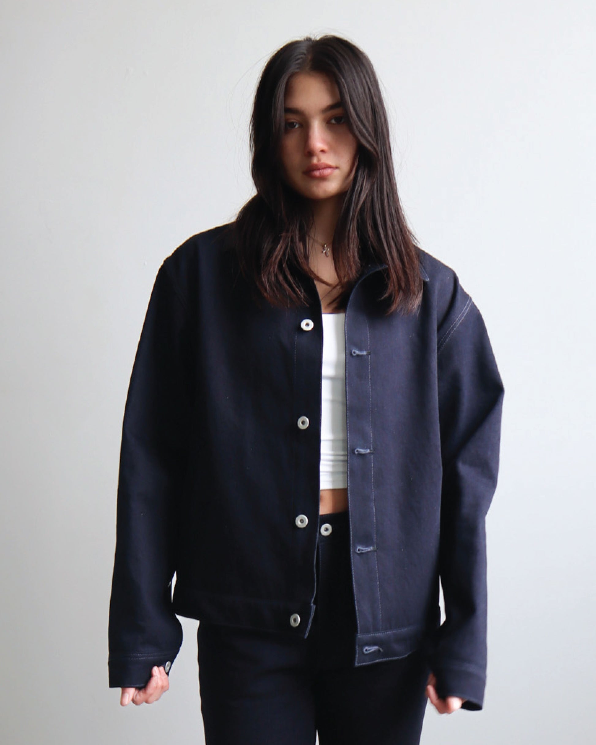 Fitted Denim Jacket
