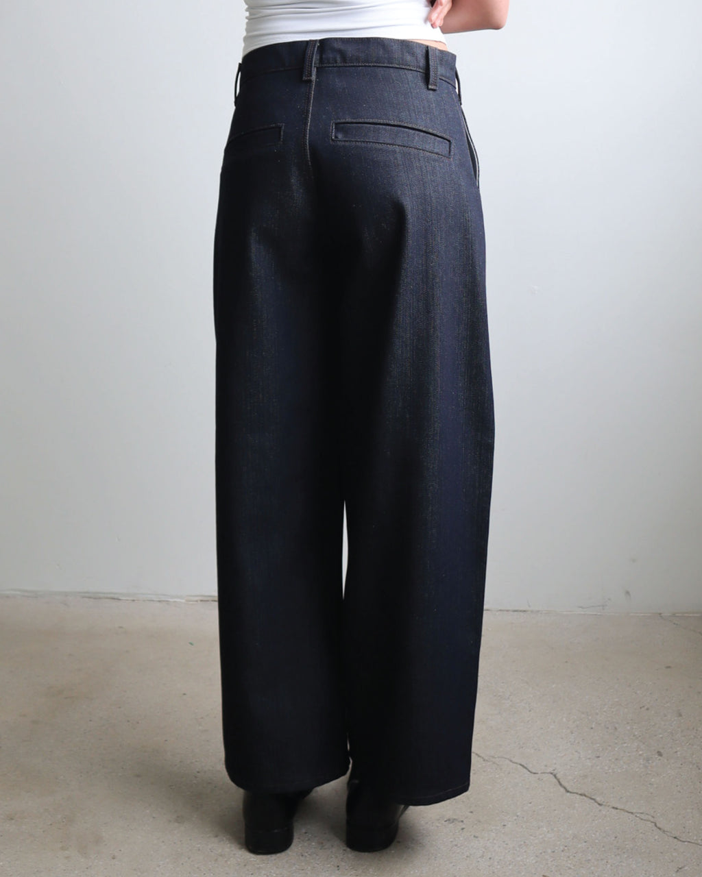 Front Seam, Wide Leg, Italian Suit Pant