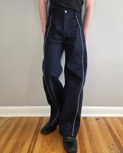 Selvedge Striped Denim