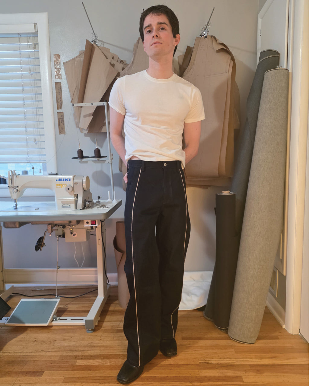 Selvedge Striped Denim