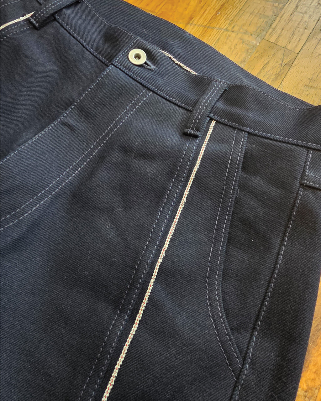 Selvedge Striped Denim