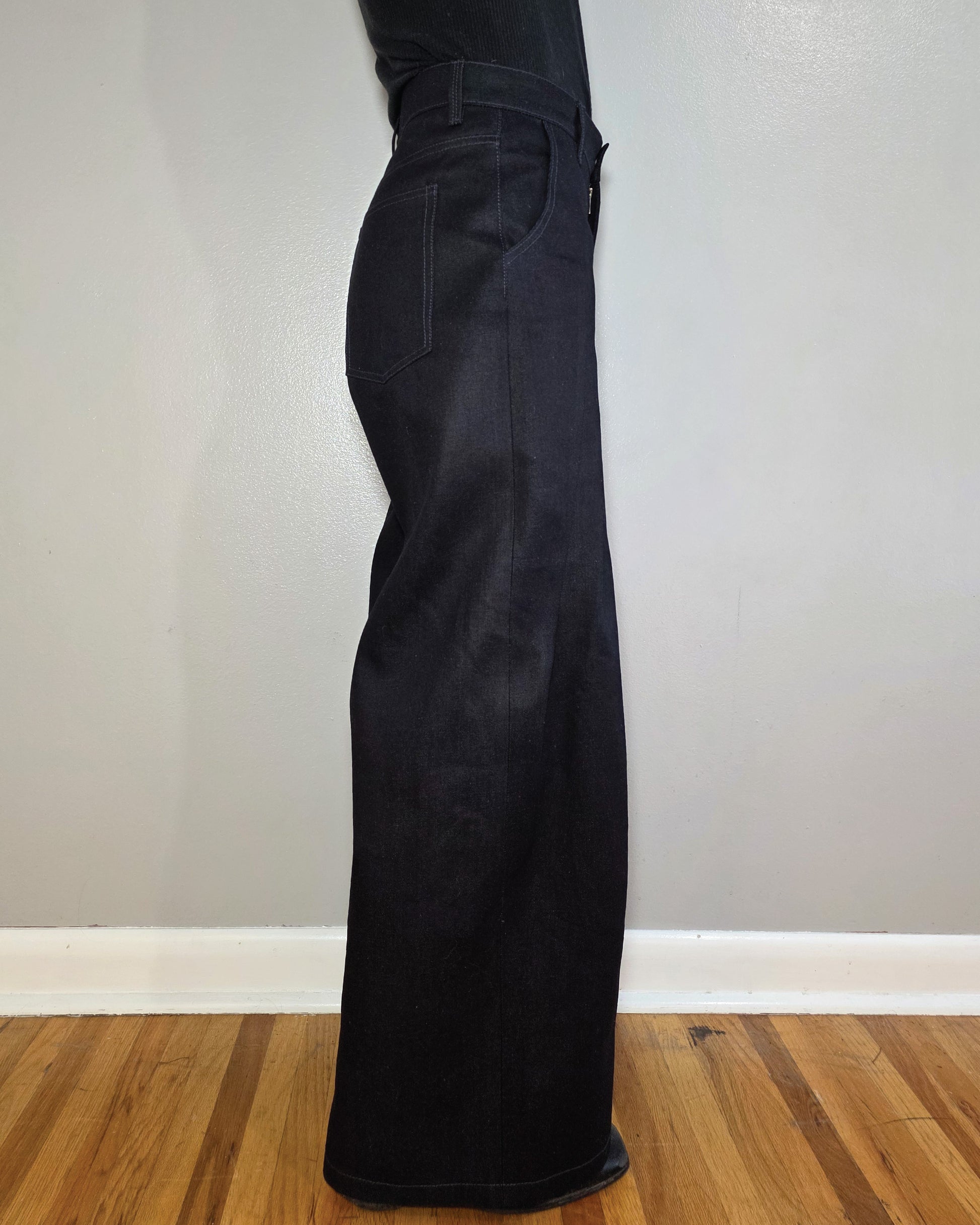 Whisker Pleated Pants
