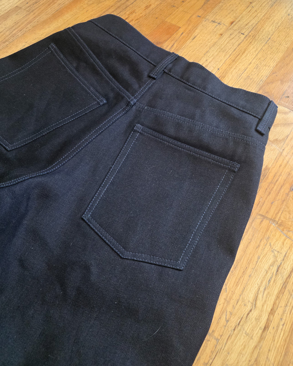 Whisker Pleated Pants