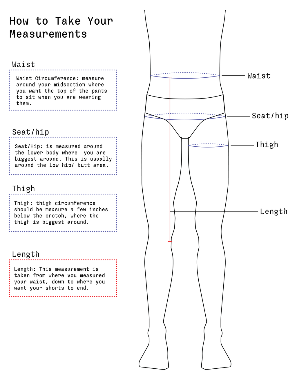 Front Seam Short